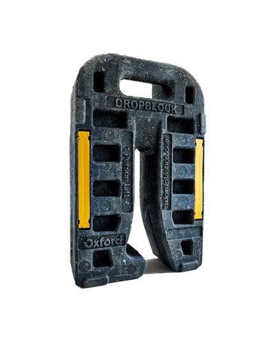 Recycled plastic stand Drop Block 98x250x398mm