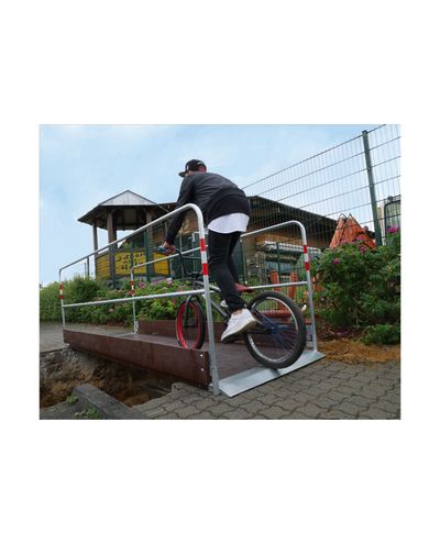 Aluminum walkway 3.2 m wide 1 m, load capacity 150kg/m2