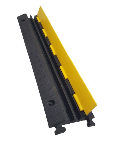 Cable protection with cover (2 channels)