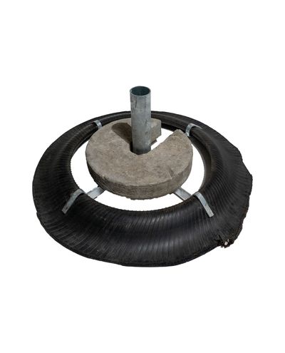 Traffic sign ring stand with weight