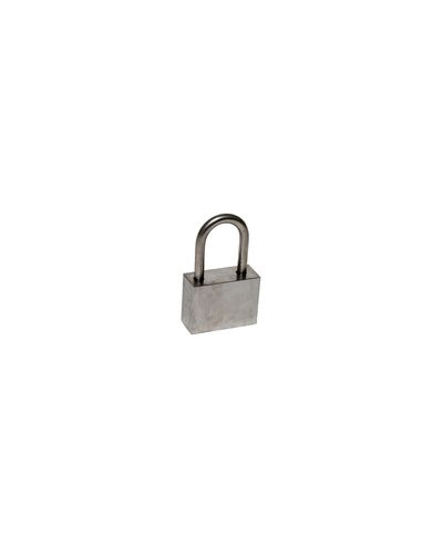 Padlock for triangular key