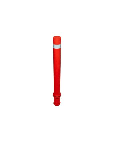 Bollard flexi red fixed 1060mm Bollard flexi red fixed 1060mm