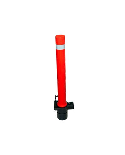 Bollard flexi red removable 1060 mm