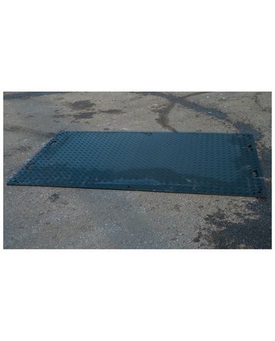 Plastic ground protection sheet