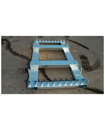 Transport stand pin, for white 2.0m construction site fences