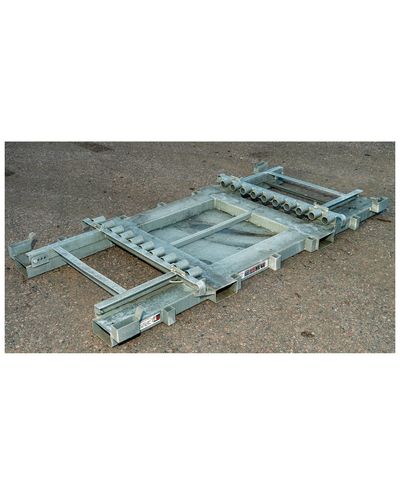 Combi stand for white fences HIGH