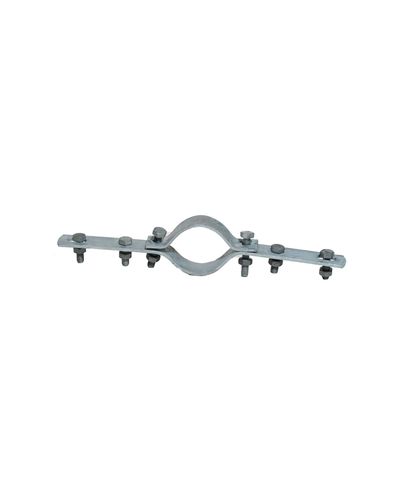 Street nameplate clamp 60mm 180 degrees