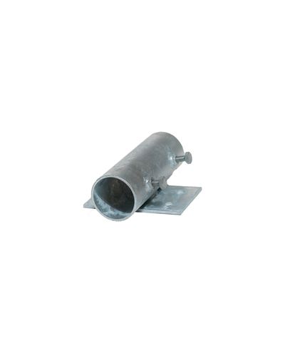 Wall bracket for 60 mm traffic sign post