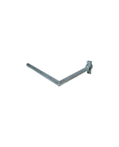 Pipe angle. clamp for 89 mm pipe