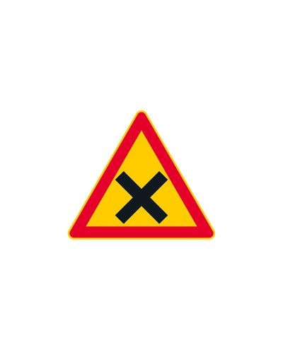 A21 Road crossing, aluminum (R1 film / ELY attachment)