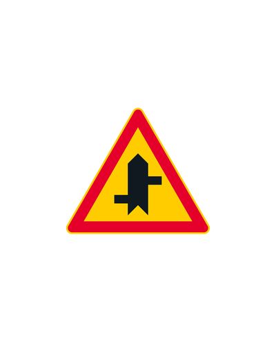A22.2 Side road intersection, aluminum (R1 foil / ELY attachment)