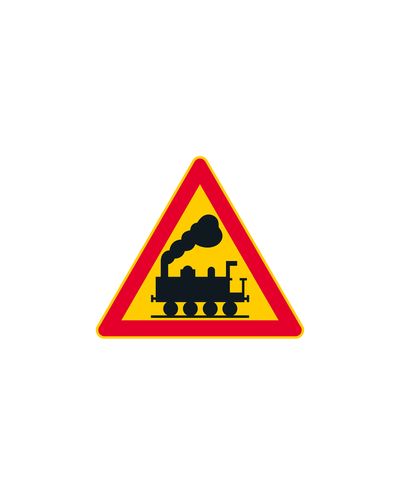 A26 Railway Level Crossing Without Barriers, aluminum (R2 foil / ELY attachment)