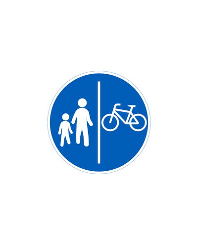 D7.2 Cycle Path and Sidewalk Parallel, aluminum (R1 membrane / ELY attachment)
