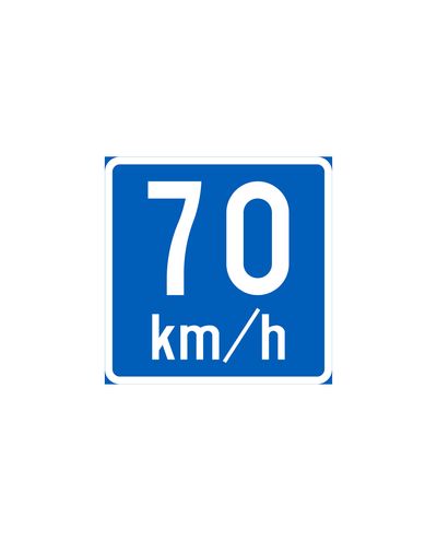 F25 Maximum speed recommendation