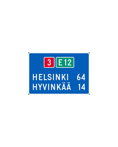 F26 Distance board