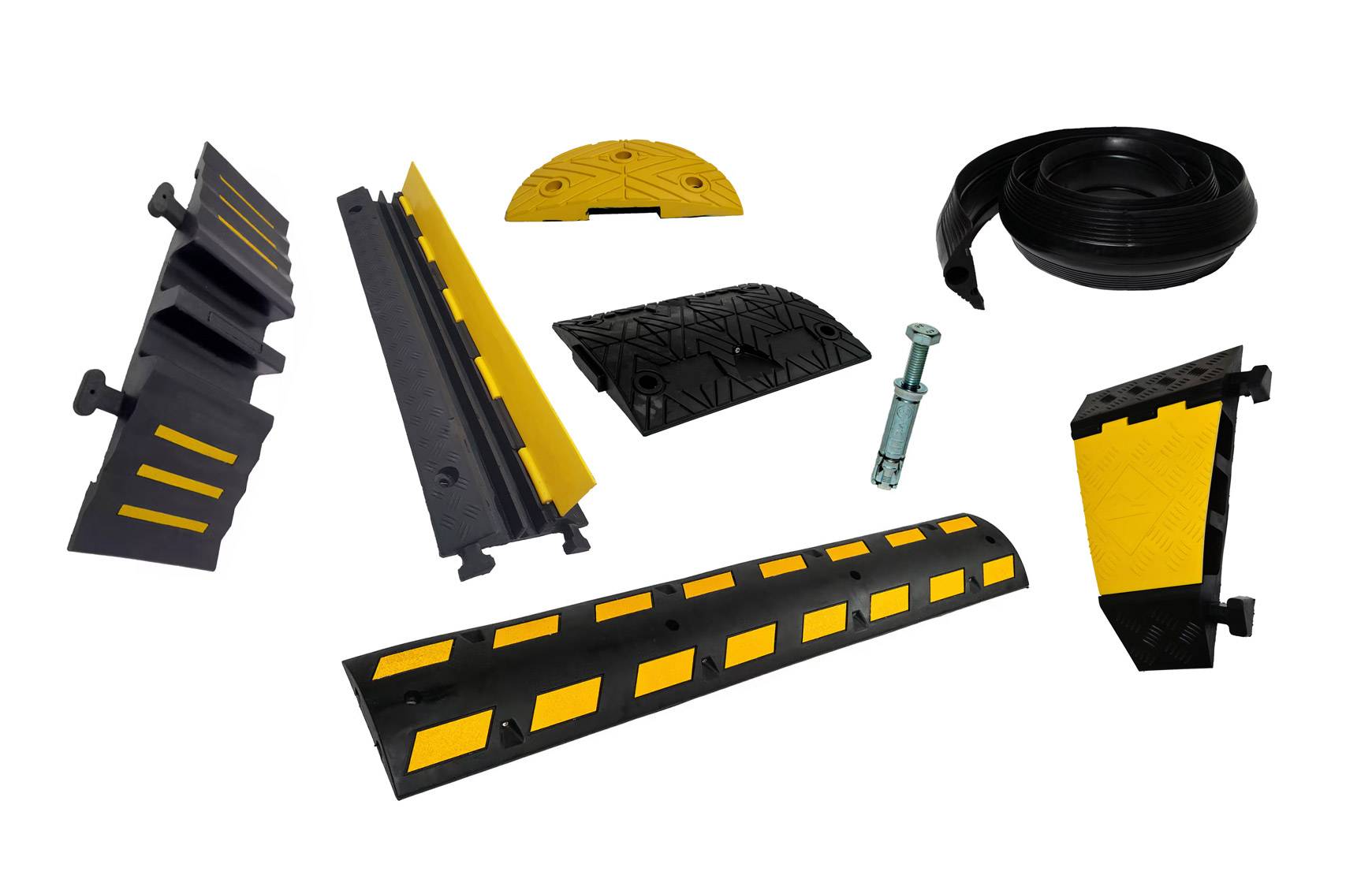 Speed bumps and cable bridges - Trafino.com