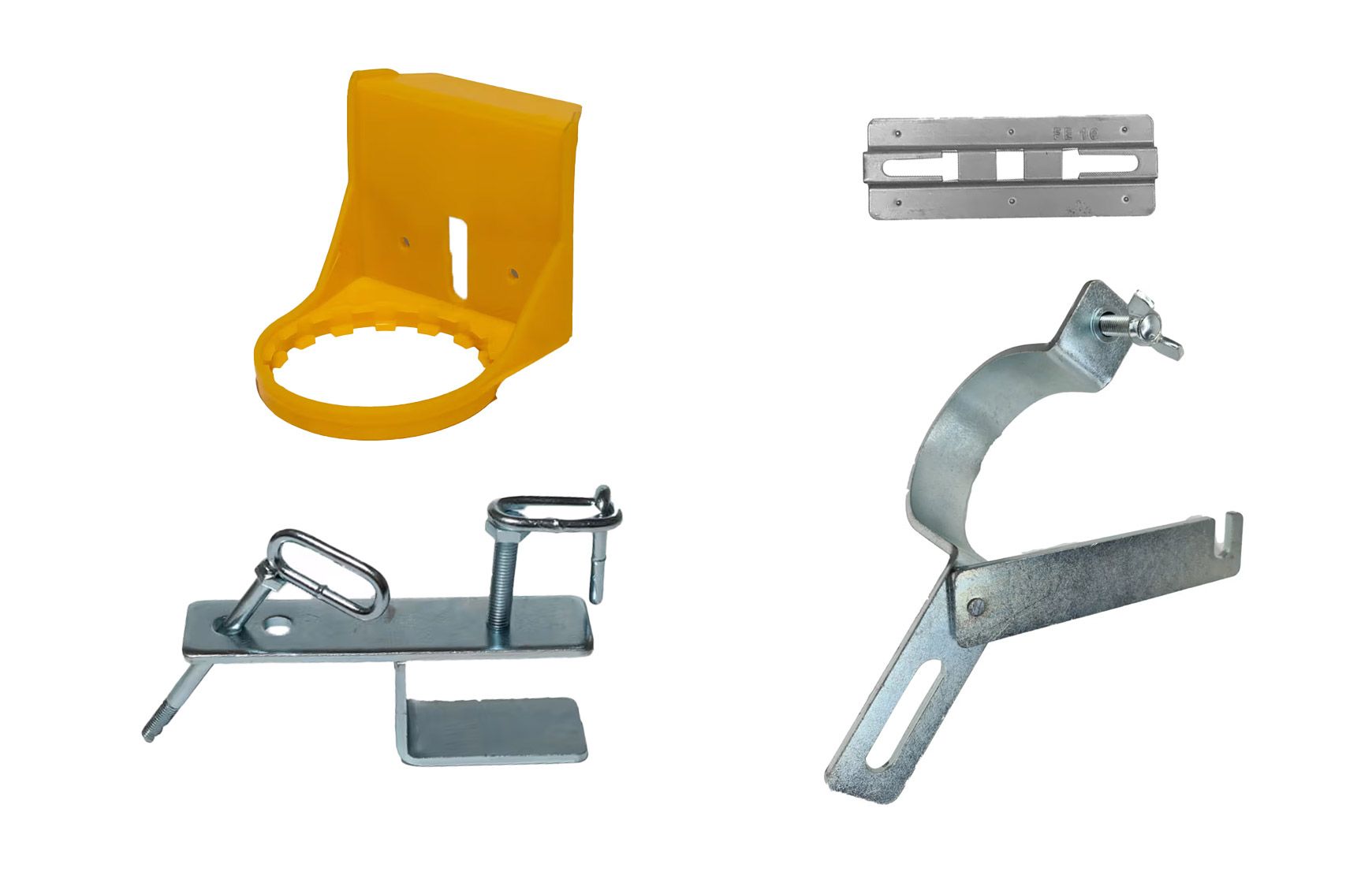 Attaching construction site beacons