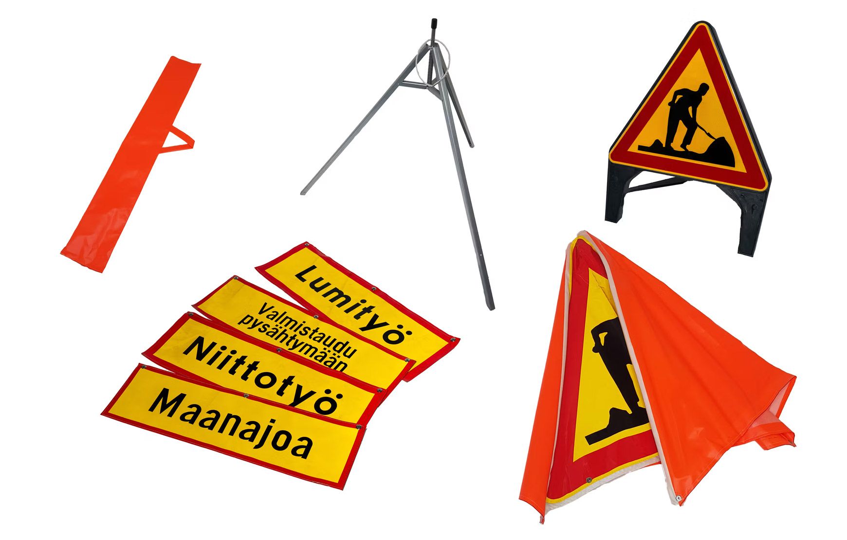 Warning tents and accessories
