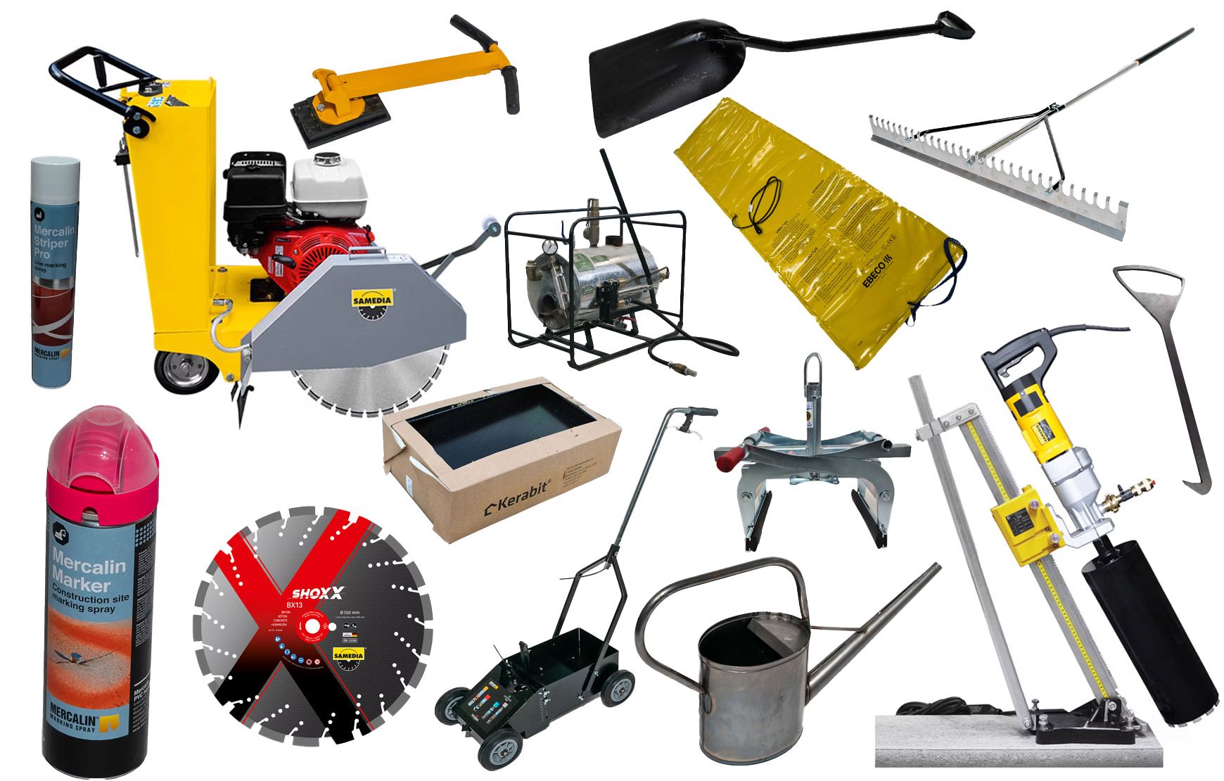 Construction site supplies
