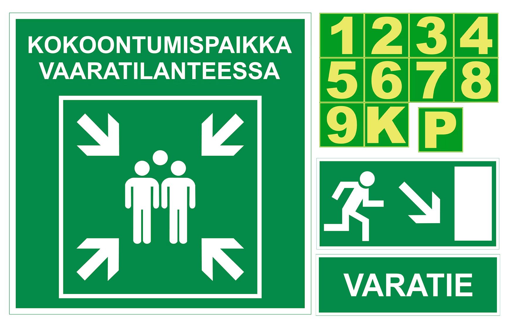 Exit signs