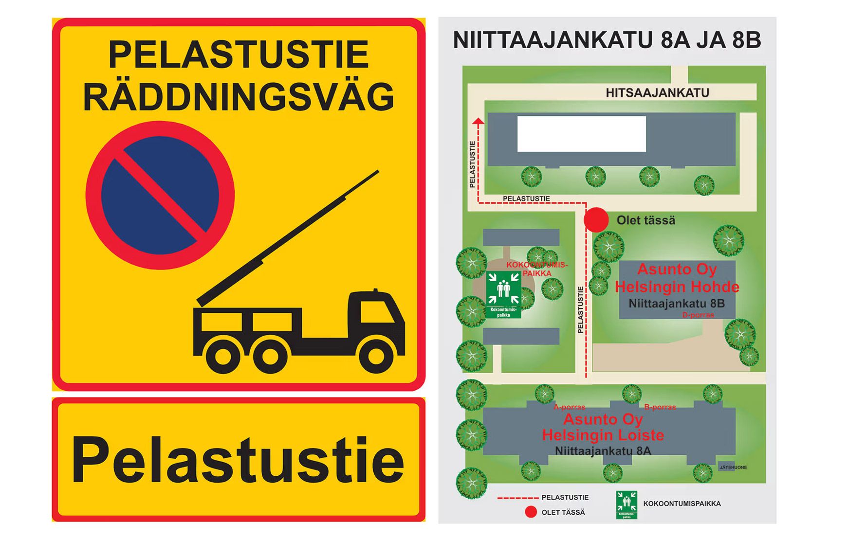 Emergency signs