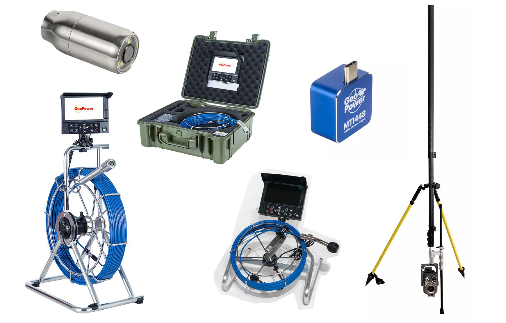 Sewer and pipe camera systems