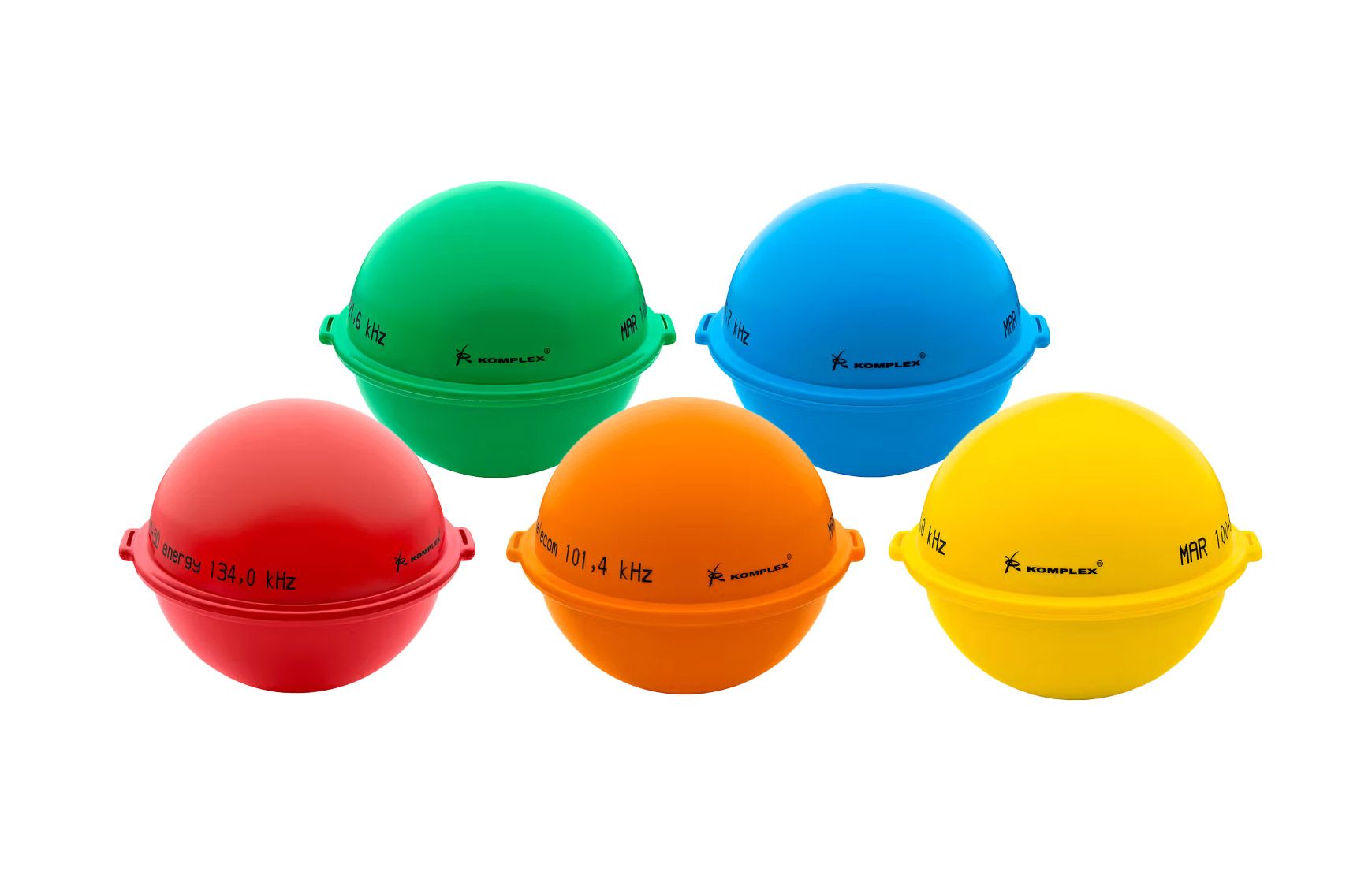 Ball antennas and marking discs