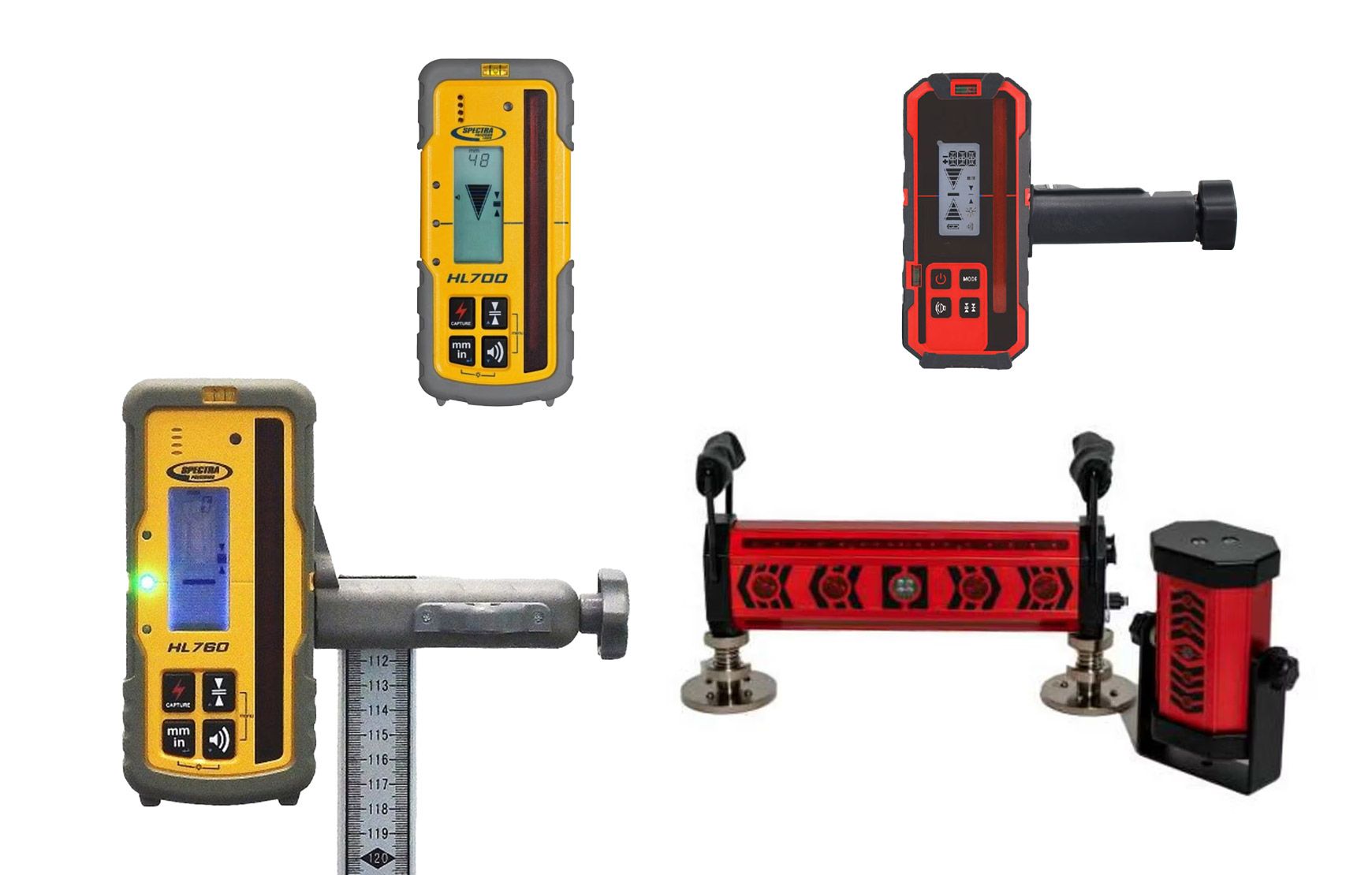 Laser receivers