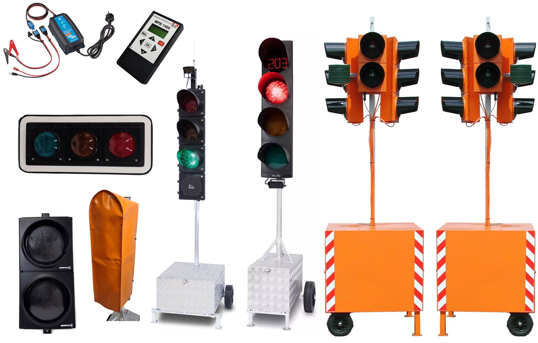 Mobile traffic lights