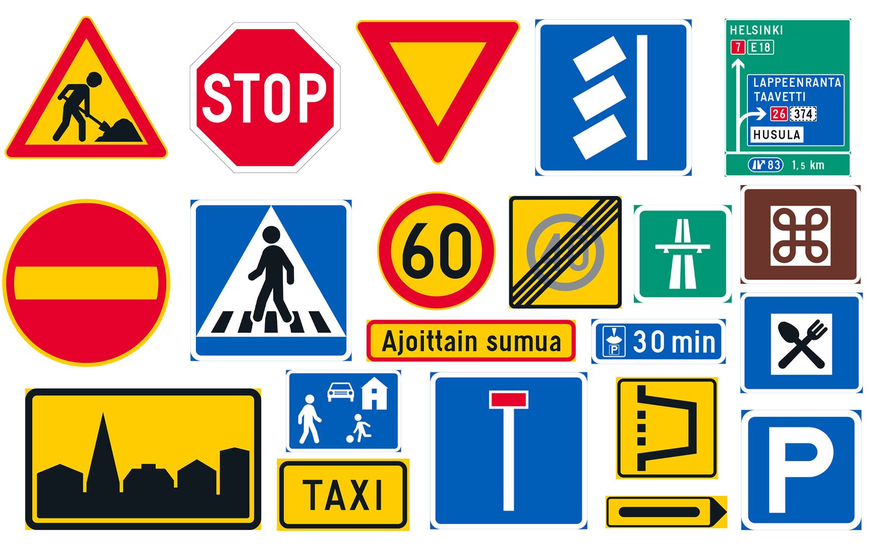 Traffic signs